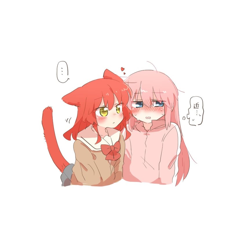 gotoh hitori and kita ikuyo (bocchi the rock!) drawn by rebecca_(keinelove)
