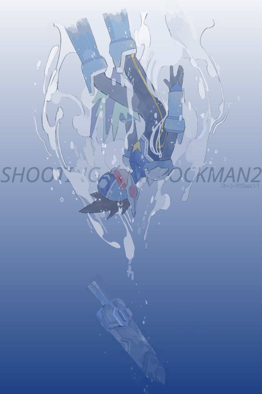 geo stelar and star force mega man (mega man and 2 more) drawn by sui0907_v