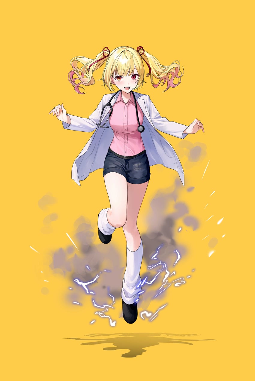 hoshikawa sara (nijisanji and 1 more) drawn by tone_haruma