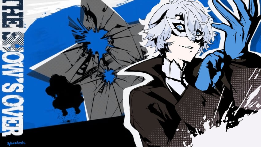 amamiya ren, phainon, and joker (honkai and 3 more) drawn by hyastelle