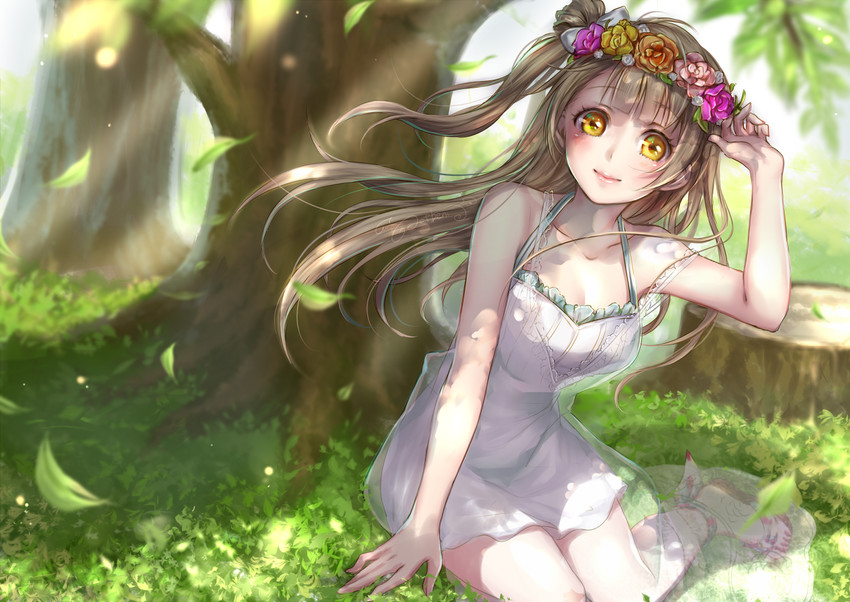 minami kotori (love live! and 2 more) drawn by ao+beni