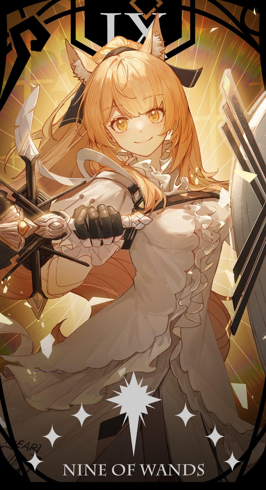 blemishine (arknights) drawn by kotatsu_kaya