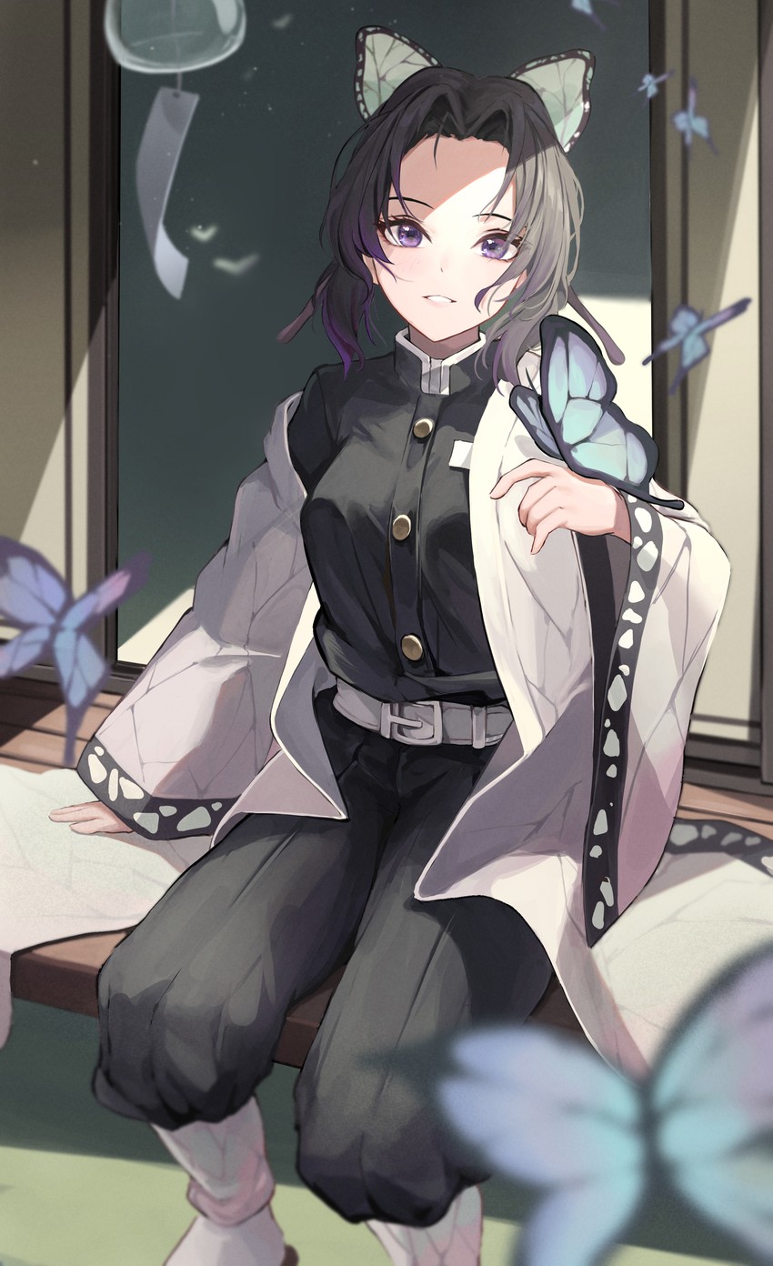 kochou shinobu (kimetsu no yaiba) drawn by harui_(huruyi_817)