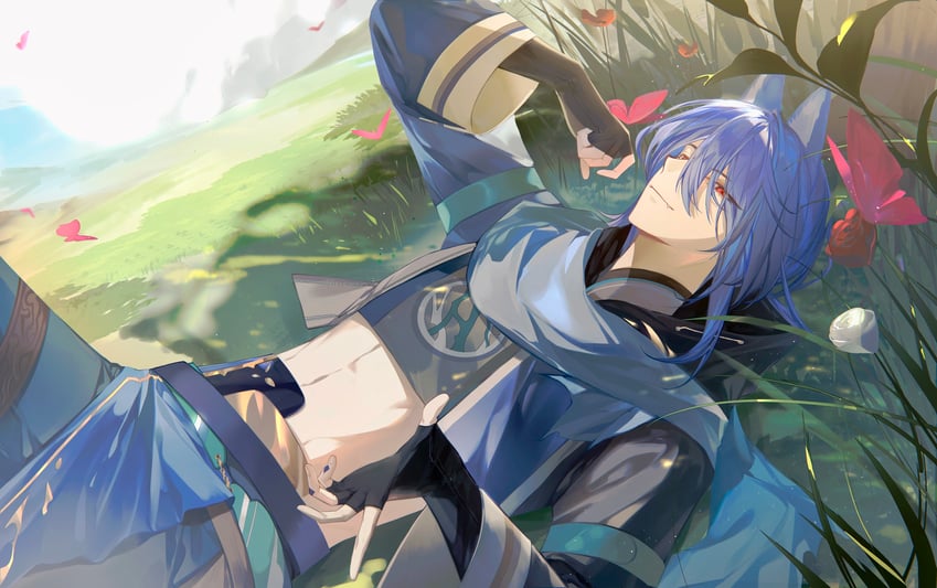 xia zhao (yong yue fengya) drawn by jiangyueegoshi