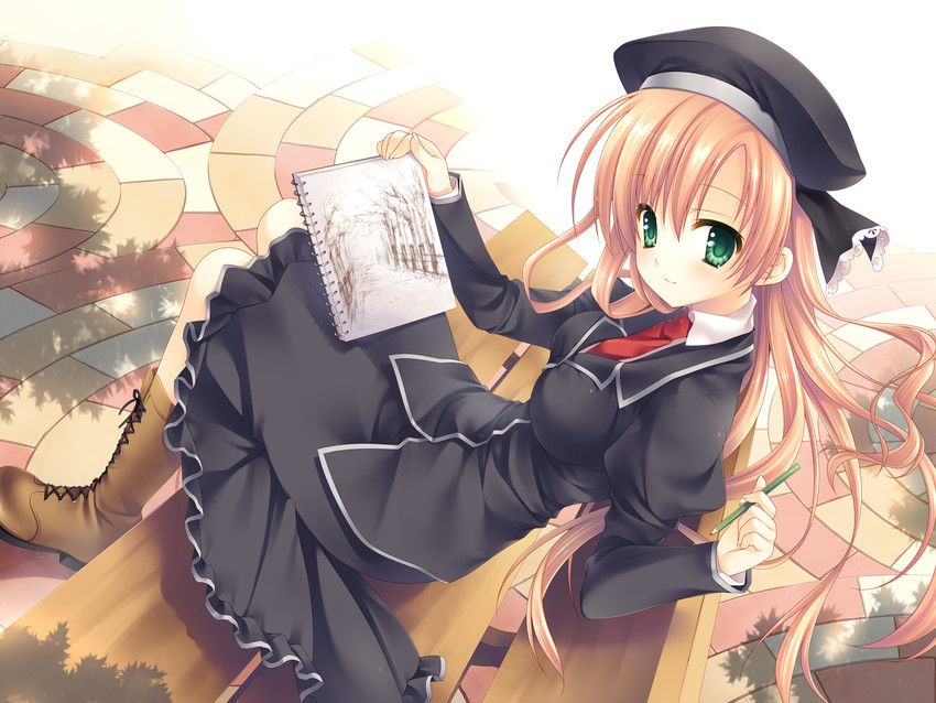 akebi yusa (canvas and 1 more) drawn by tatekawa_mako