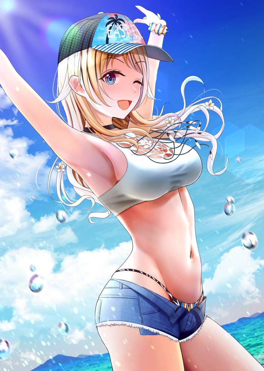 hachimiya meguru (idolmaster and 1 more) drawn by turisasu