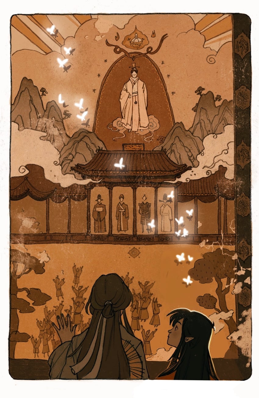 xie lian and hua cheng (tianguan cifu) drawn by yaroslava_murashko