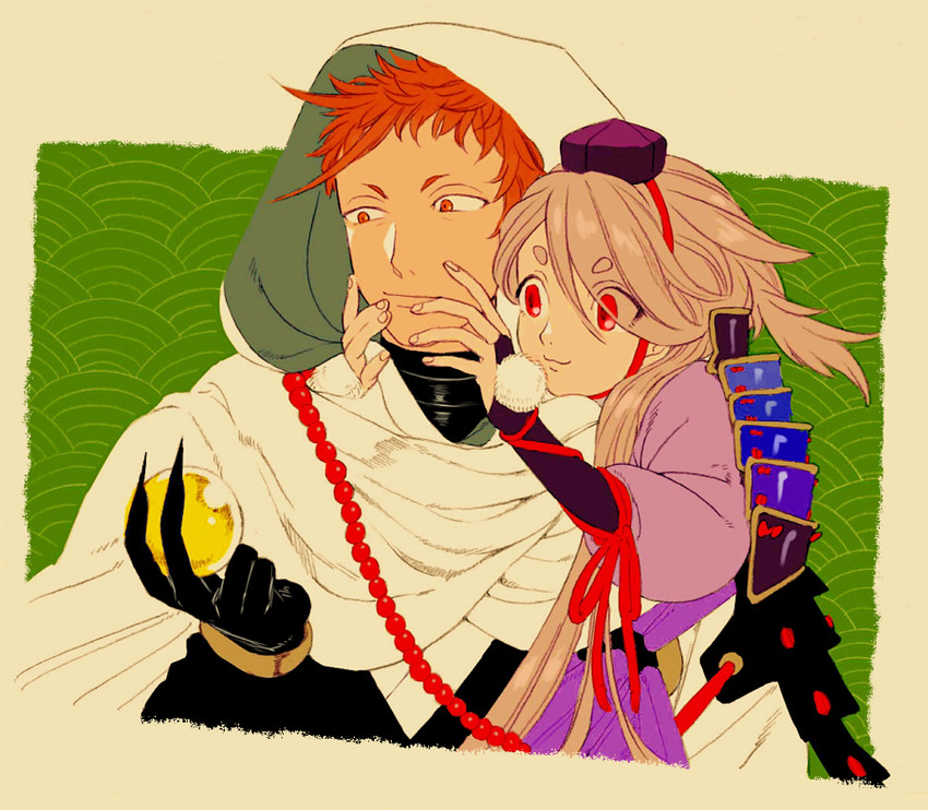 ima-no-tsurugi and iwatooshi (touken ranbu) drawn by seirakun3
