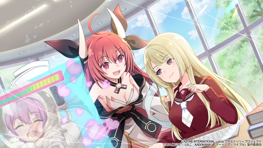 miyagawa takane and itsuka kotori (assault lily and 1 more)