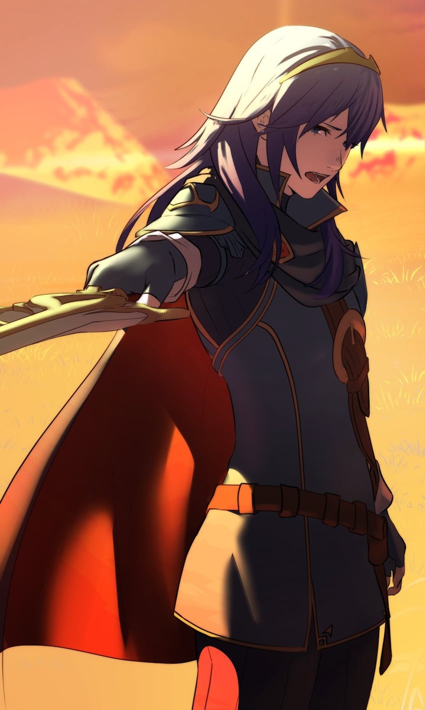 lucina (fire emblem and 1 more) drawn by vibratix
