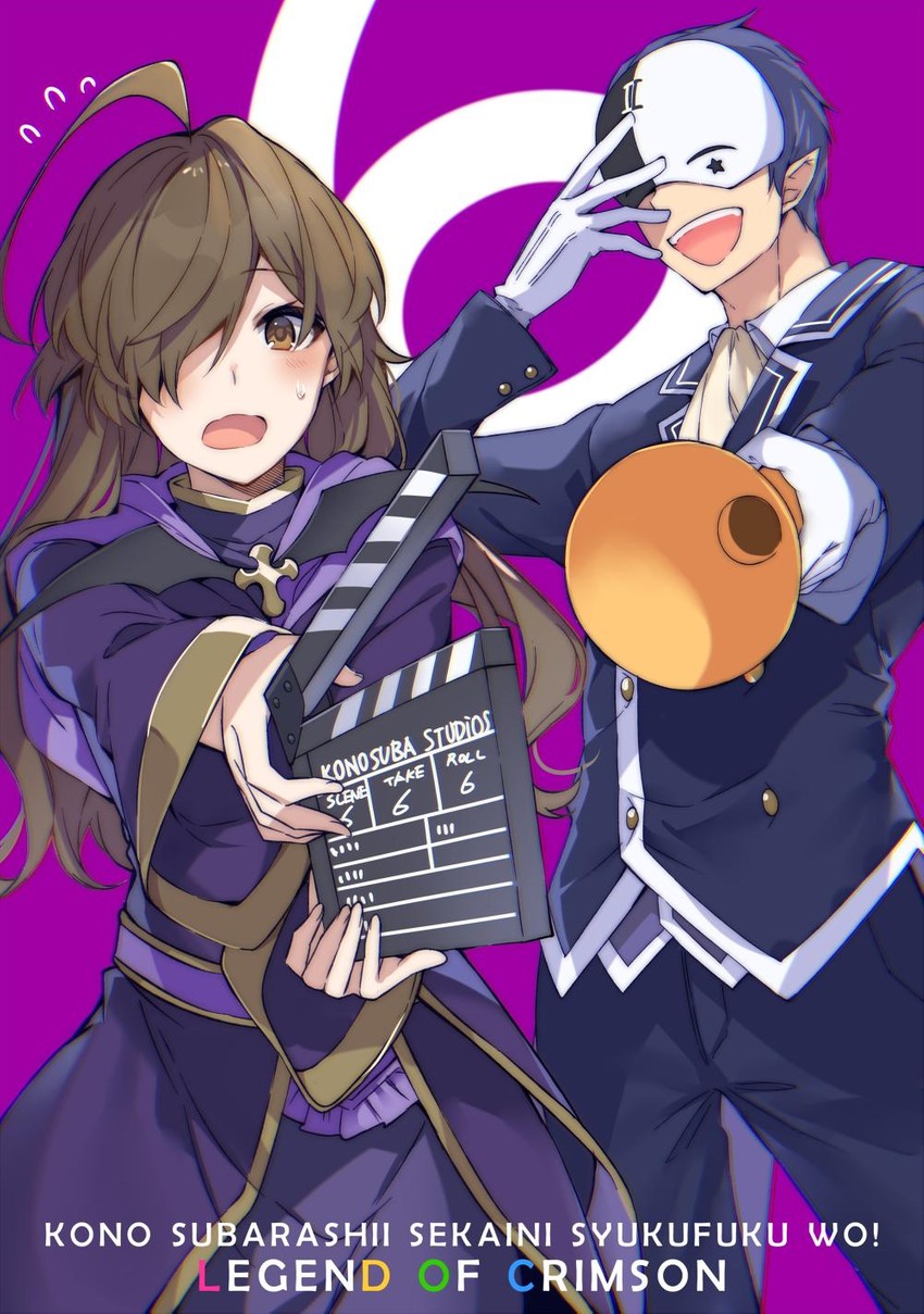 wiz and vanir (kono subarashii sekai ni shukufuku wo!) drawn by mishima_kurone