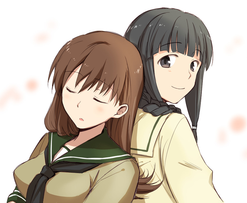 kitakami, ooi, kitakami kai ni, and ooi kai ni (kantai collection) drawn by yatsuhashi_kyouto