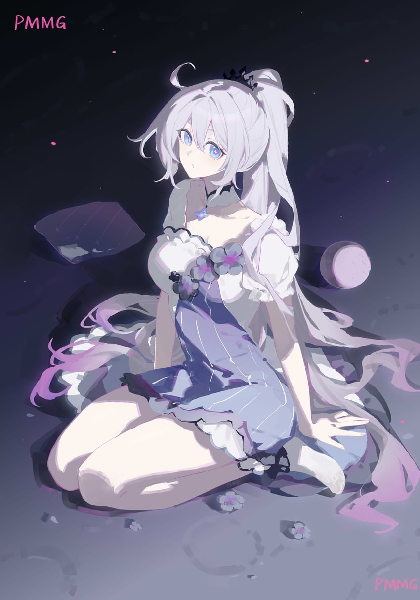 kiana kaslana (honkai and 1 more) drawn by pmg