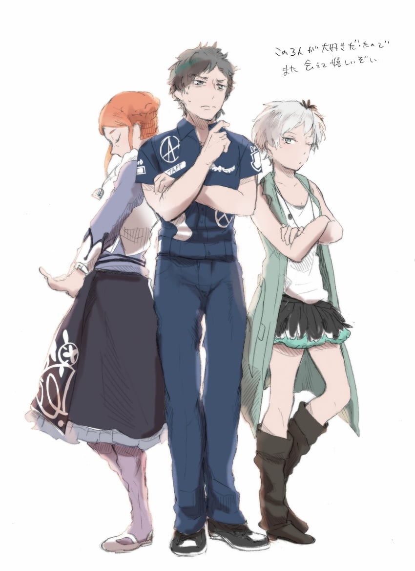 phi, sigma, and luna (kyokugen dasshutsu and 1 more) drawn by where-s-the-love
