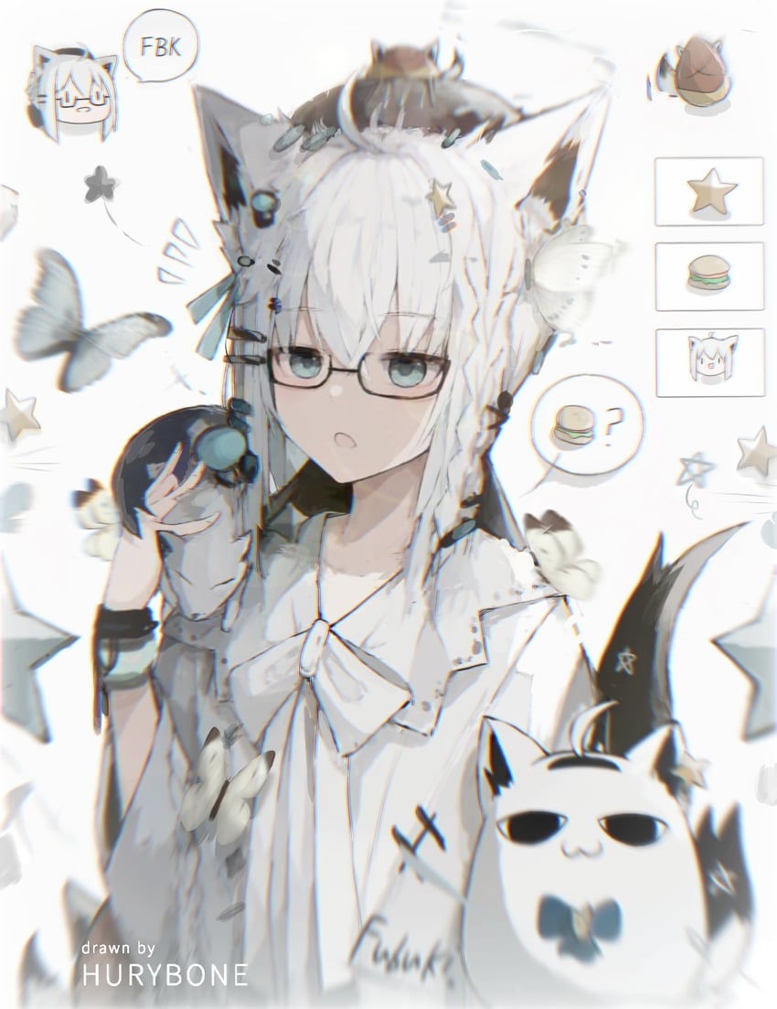 shirakami fubuki, miteiru, and oruyanke (hololive) drawn by hurybone
