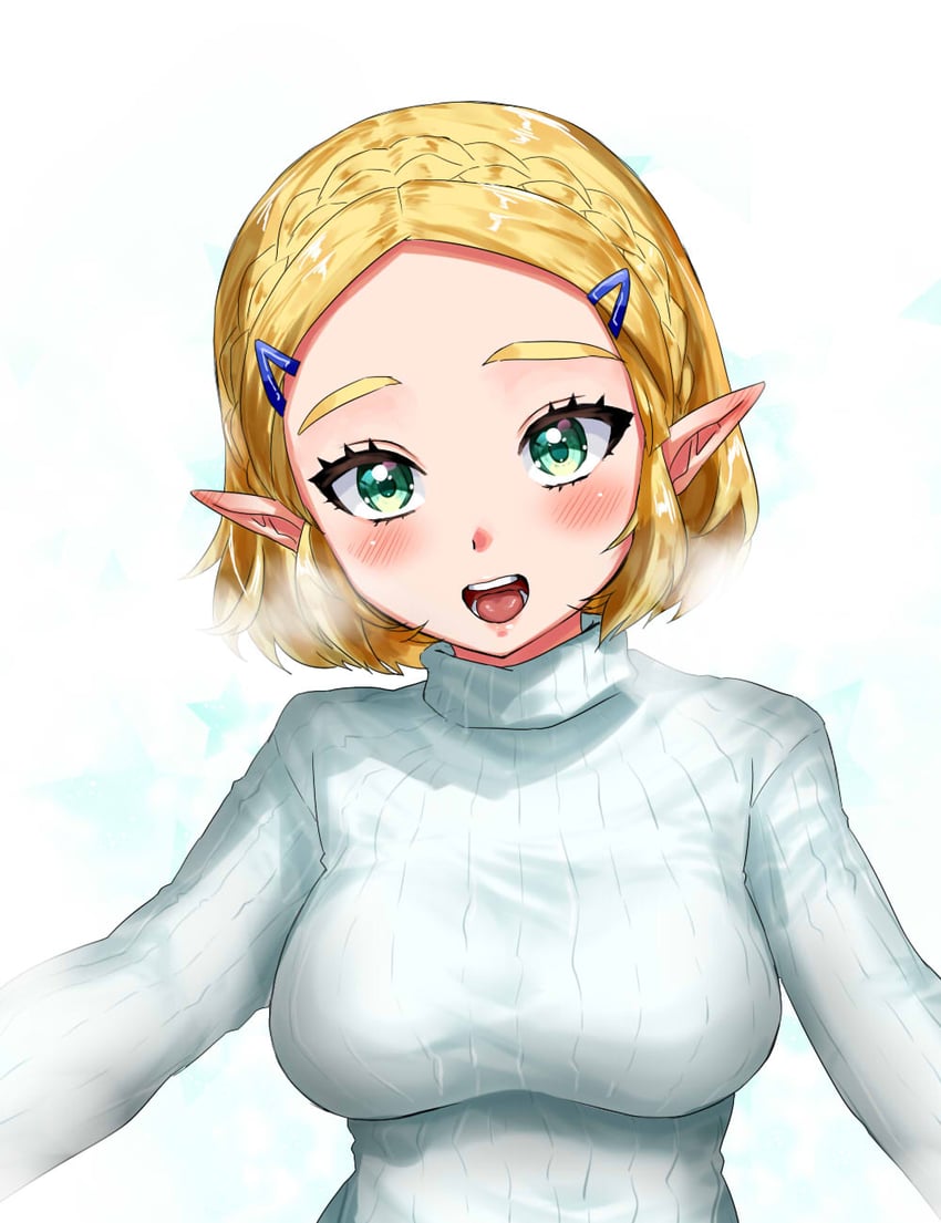 princess zelda (the legend of zelda and 1 more) drawn by wasabi_(legemd)