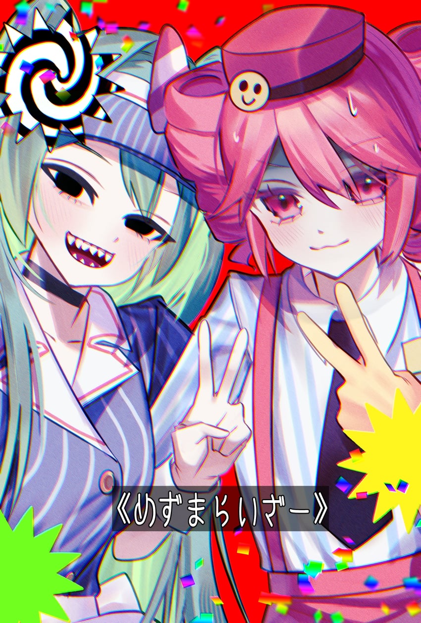 hatsune miku and kasane teto (vocaloid and 2 more) drawn by blackeight