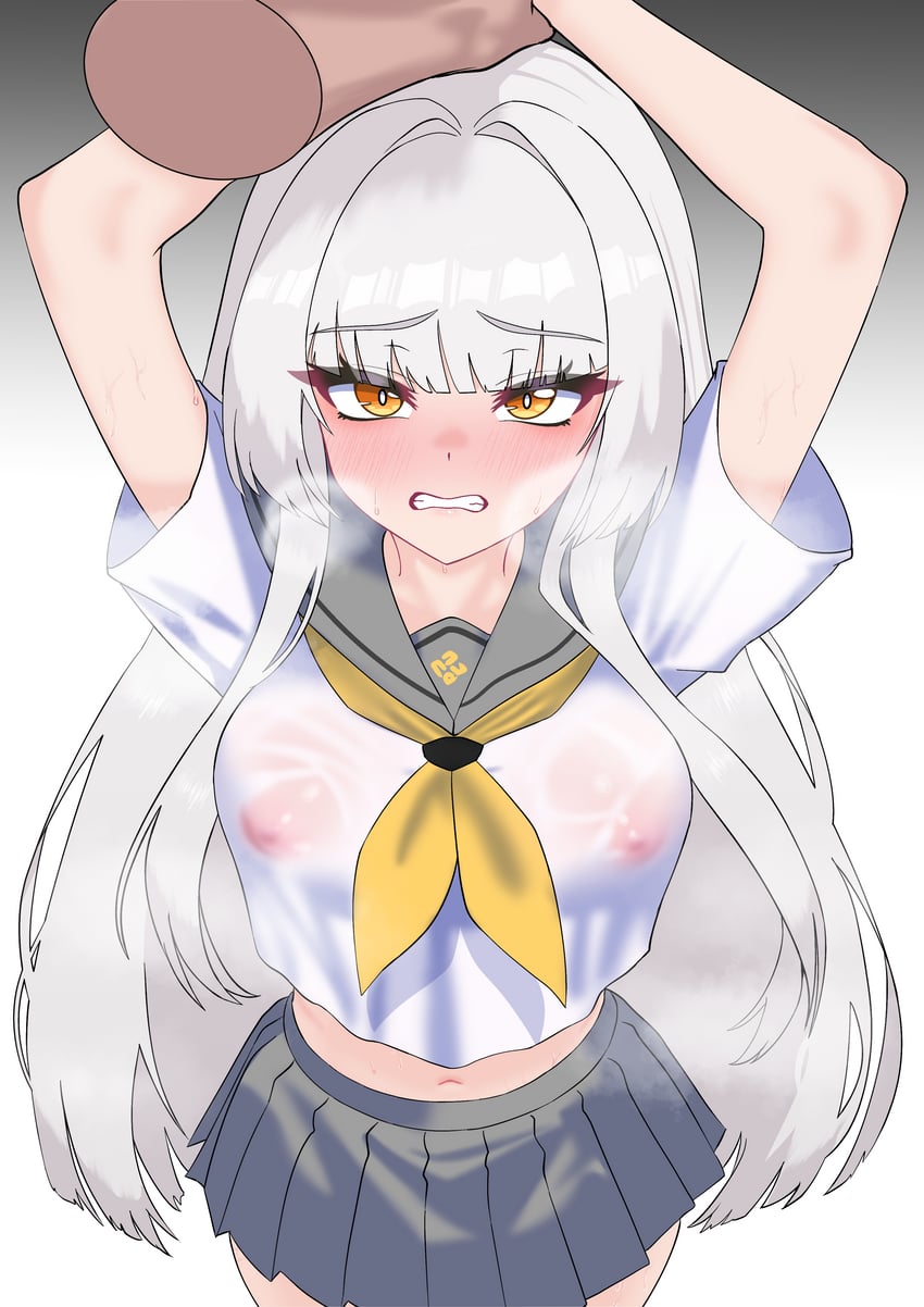 minami rio (black survival and 1 more) drawn by oldsickkim
