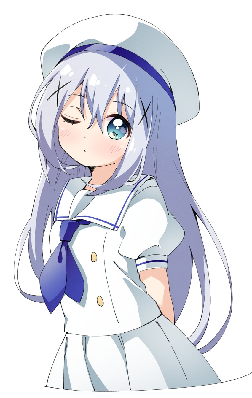 kafuu chino (gochuumon wa usagi desu ka?) drawn by haru_(konomi_150)
