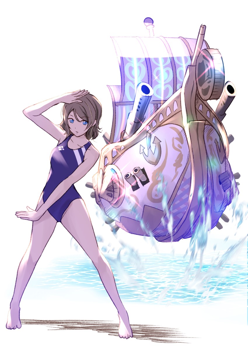 watanabe you (love live! and 2 more) drawn by shamakho