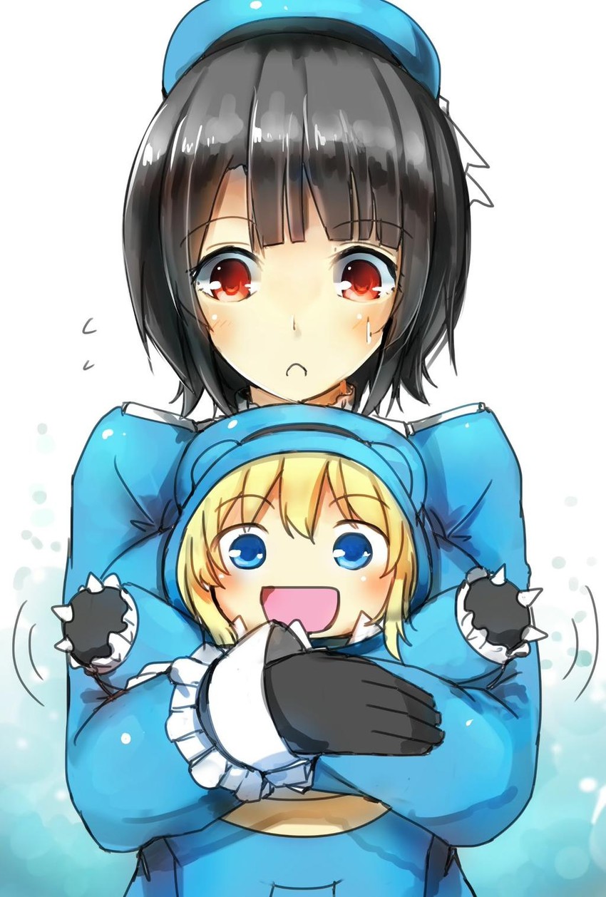 atago and takao (kantai collection) drawn by sakesakana_(korezyanai)