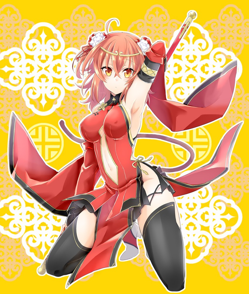 fujimaru ritsuka and sun wukong (fate and 2 more) drawn by shino-o