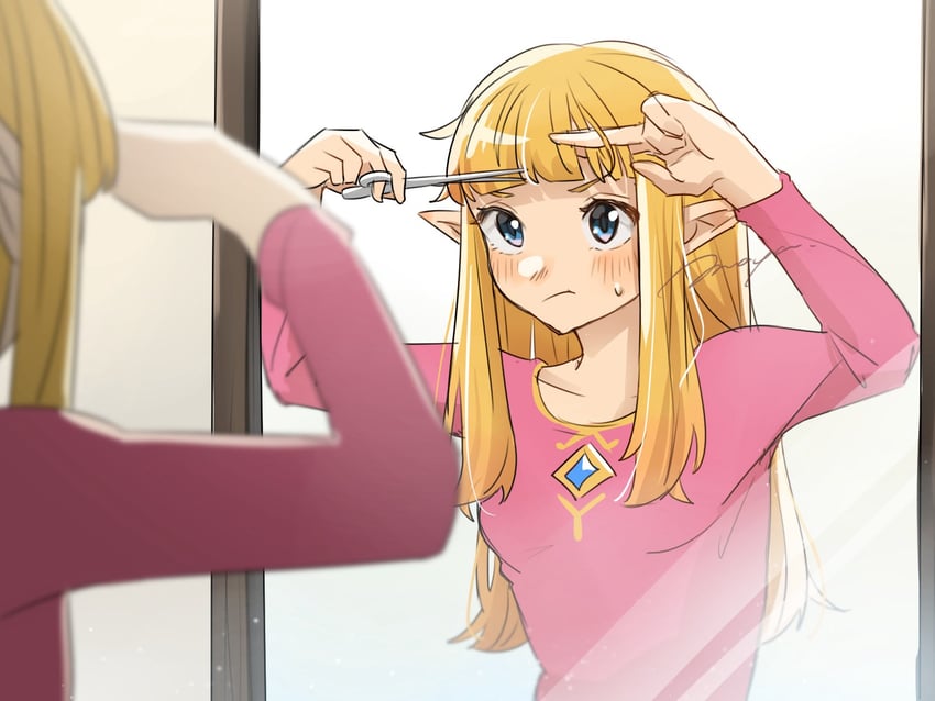 princess zelda (the legend of zelda and 1 more) drawn by maya_(mayamayammy)