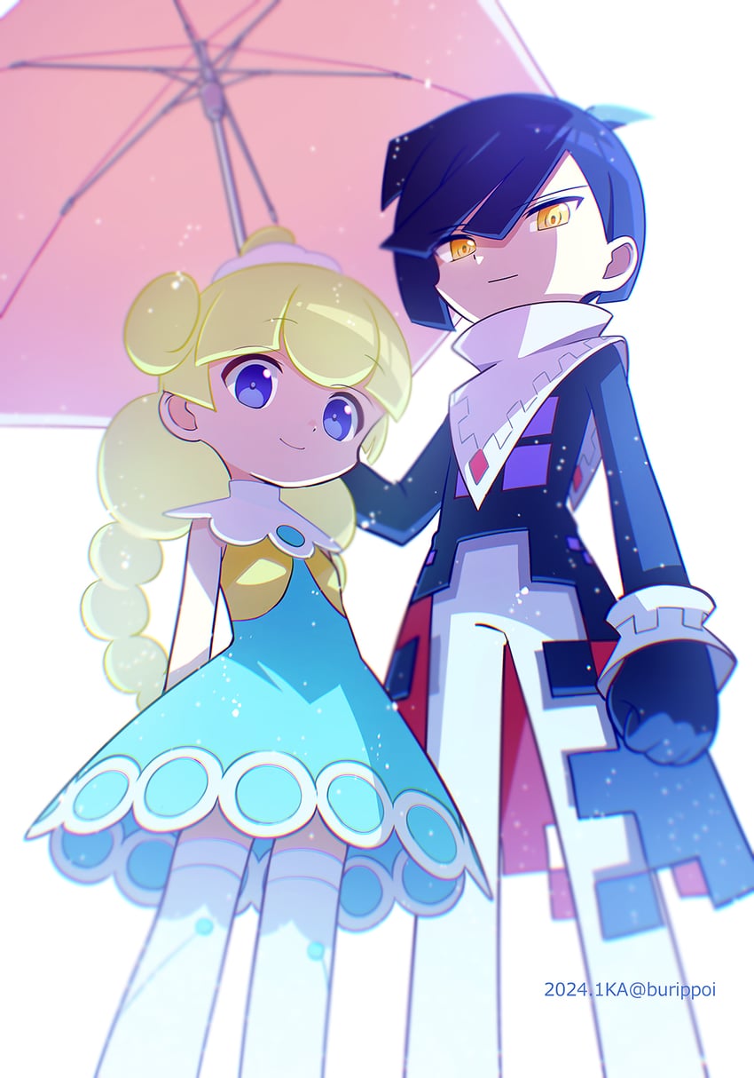 marle and squares (puyopuyo and 1 more) drawn by burippoi