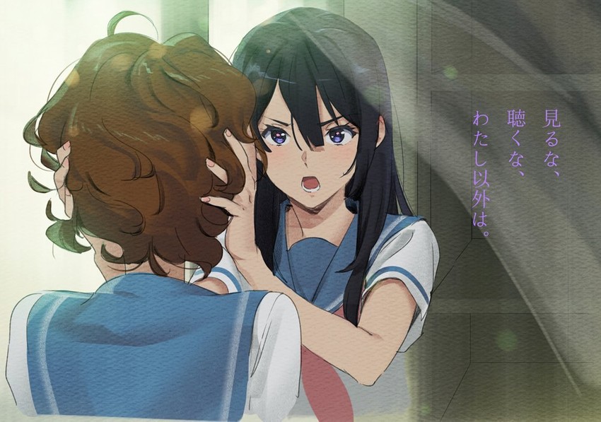 oumae kumiko and kousaka reina (hibike! euphonium) drawn by kamo_kamen