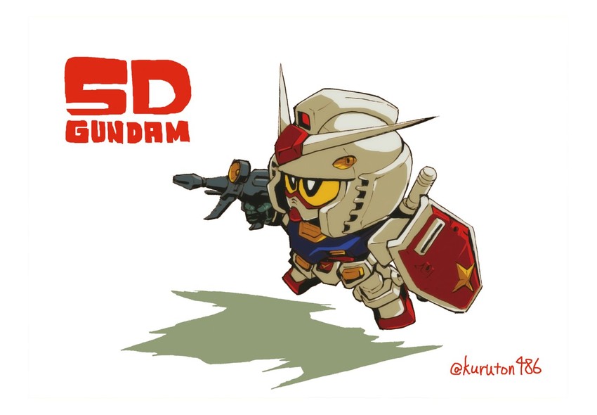 rx-78-2 gundam (gundam and 2 more) drawn by kuruton486