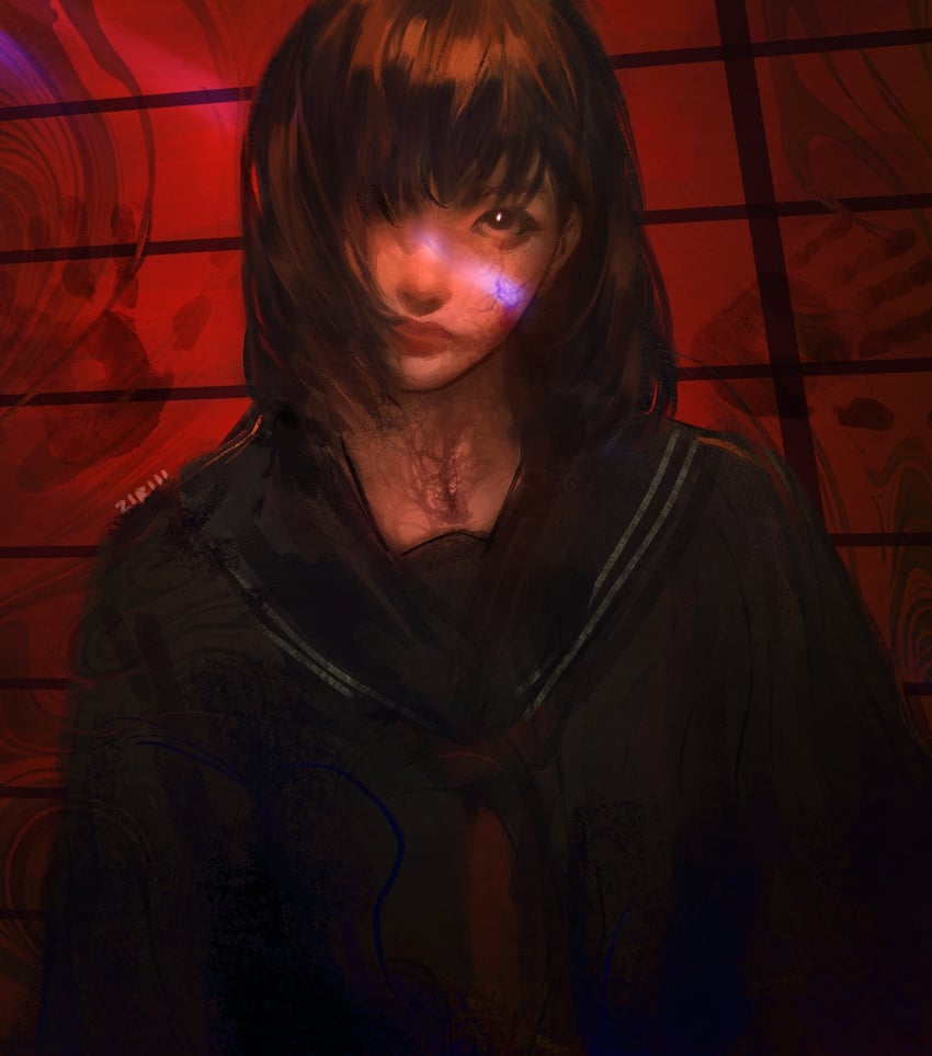 shimizu hinako (silent hill and 1 more) drawn by katlovesstar