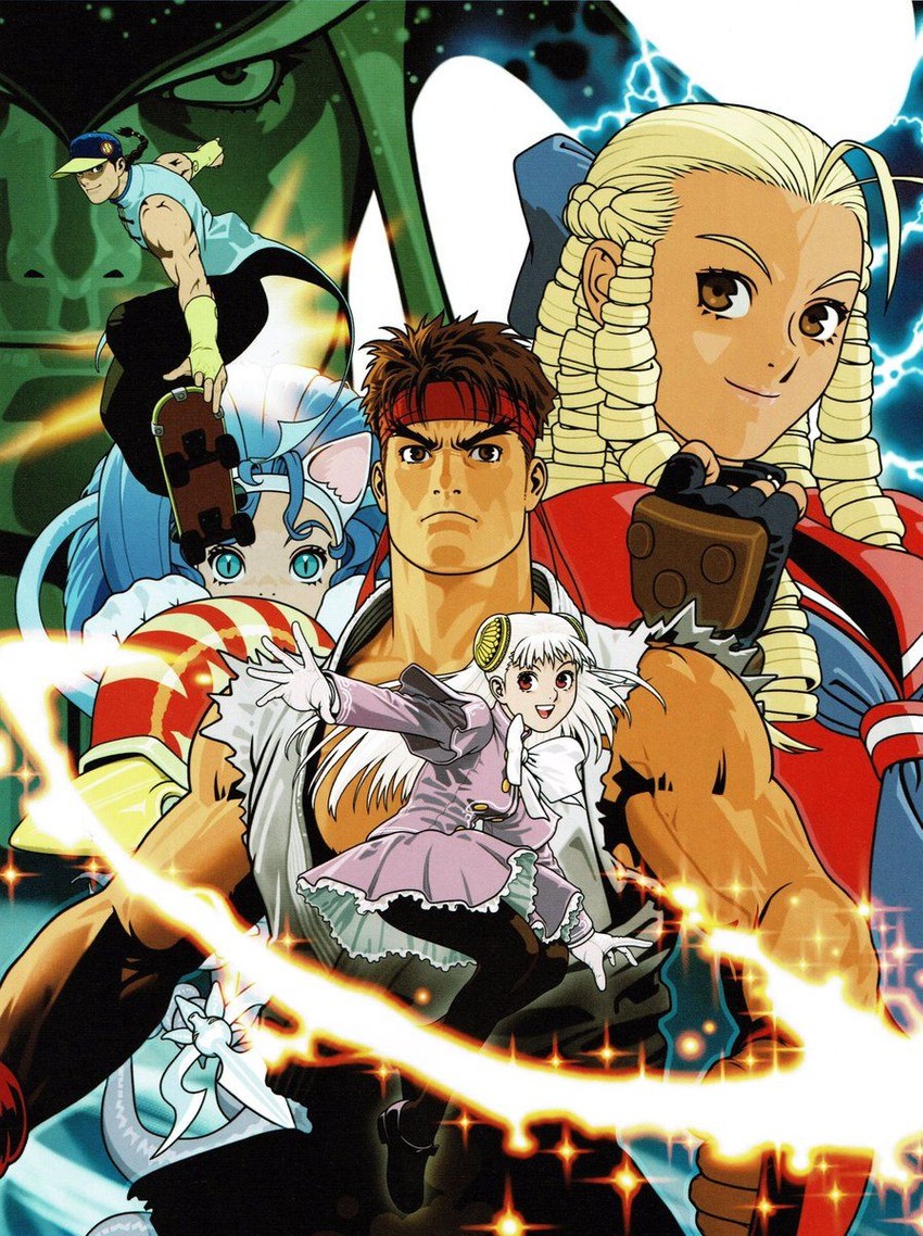ryu, felicia, ingrid, kanzuki karin, yun lee, and 2 more (street fighter and 4 more) drawn by mori_toshiaki