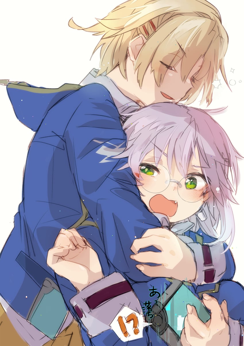 kayamori ruka and izumi yuki (heaven burns red) drawn by dometan0_0