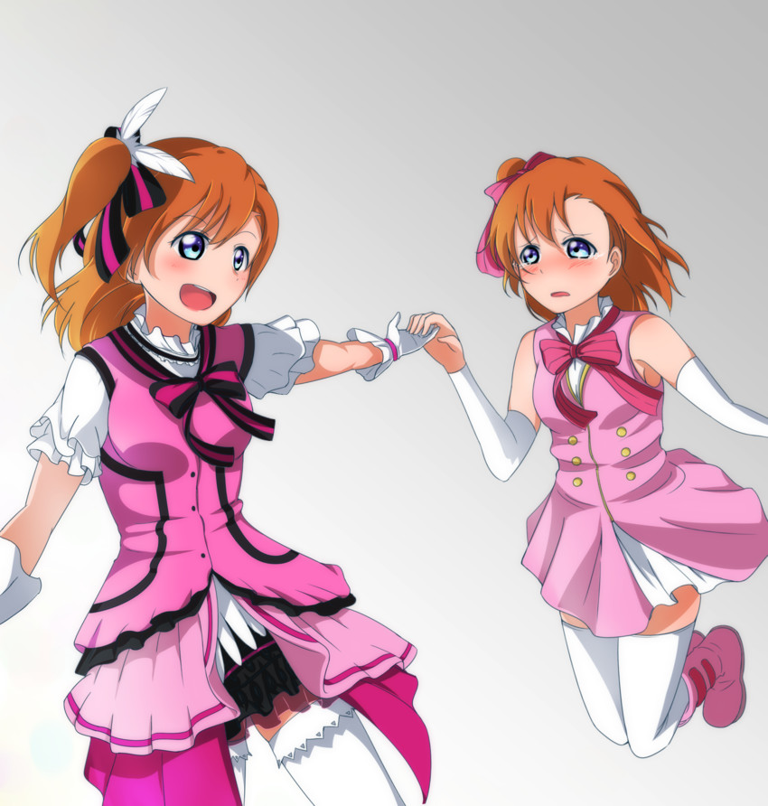 kosaka honoka (love live! and 1 more) drawn by honomask