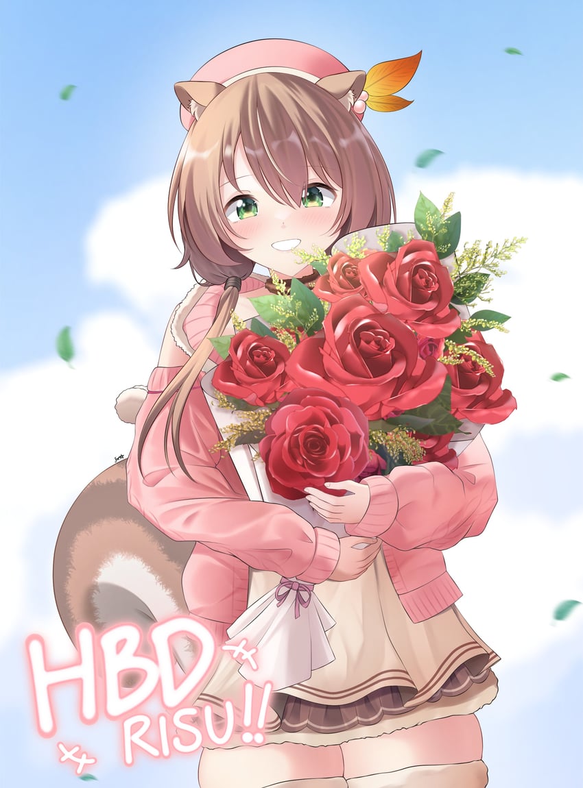 ayunda risu (hololive and 1 more) drawn by sussyjoe_08