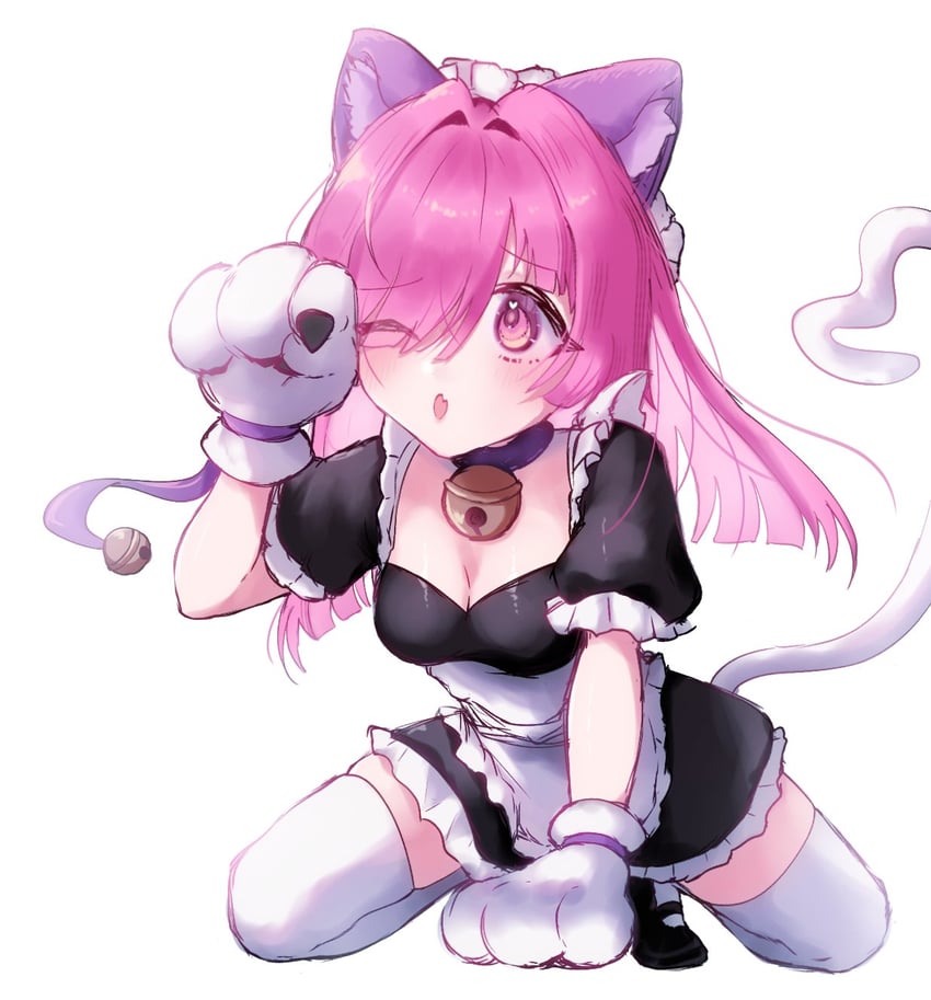 colette and pinku pawlette (brawl stars) drawn by shirousa_rkgk