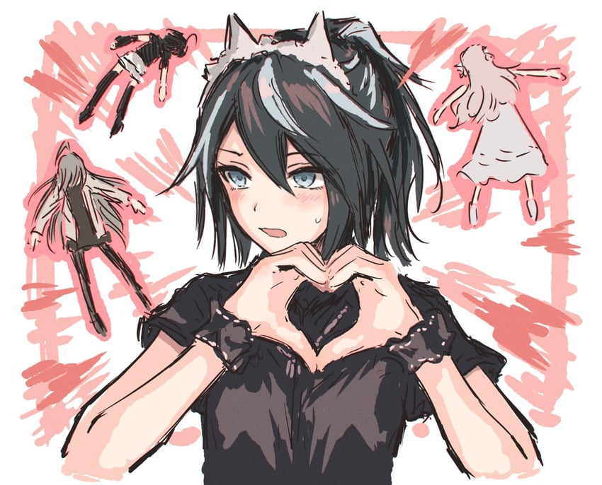date-chan, azai eimi, bessyo bell, and shimazu shika (d4dj) drawn by bullfalk