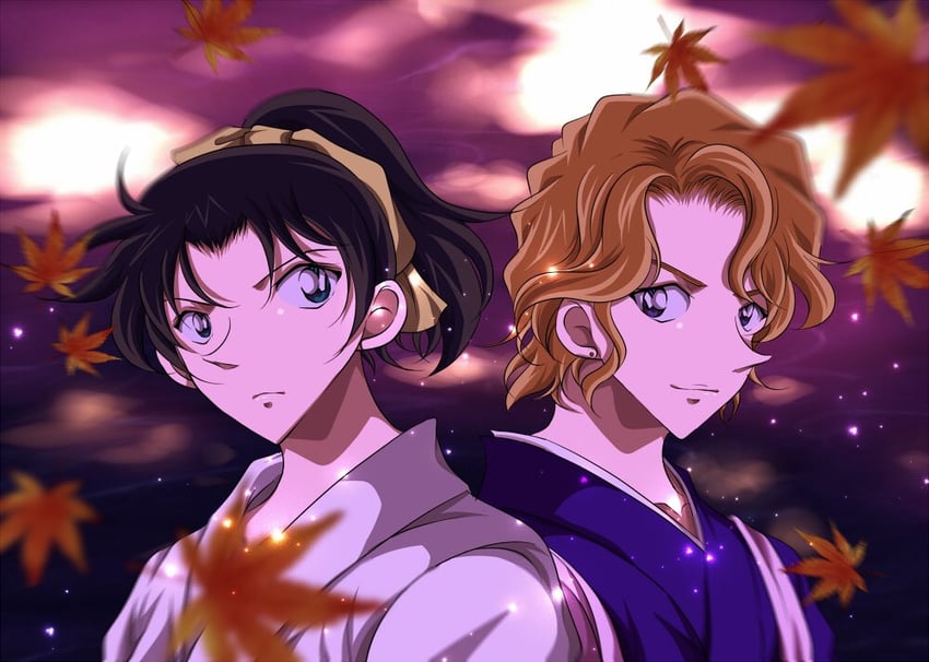 tooyama kazuha and oooka momiji (meitantei conan) drawn by s_n_sb_4869