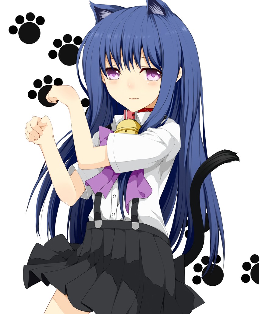 furude rika (higurashi no naku koro ni) drawn by nemu_(nebusokugimi)