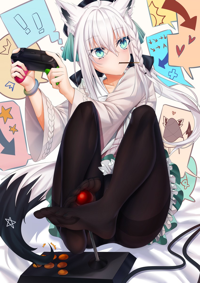 shirakami fubuki and oruyanke (hololive) drawn by xo_(xo17800108)