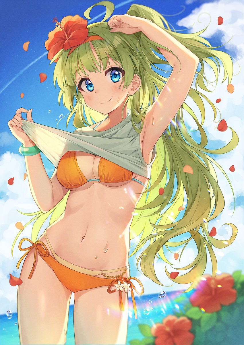 shimabara elena (idolmaster and 1 more) drawn by chobi_(penguin_paradise)