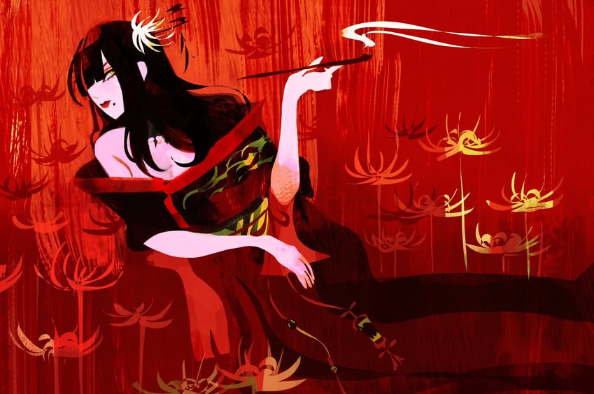 yotsuyu goe brutus (final fantasy and 1 more) drawn by laura_mei