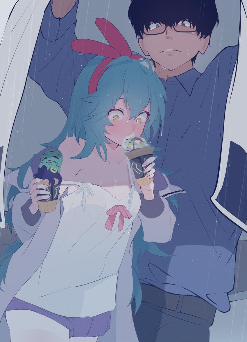 professor, antonina, and male professor (girls' frontline and 1 more) drawn by ryunosuke_nikaido