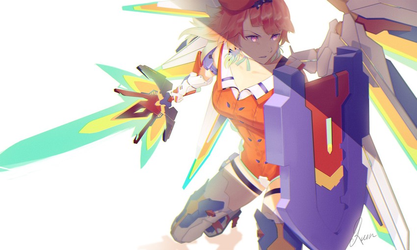 takanashi kiara (hololive and 1 more) drawn by kuroi_enpitsu