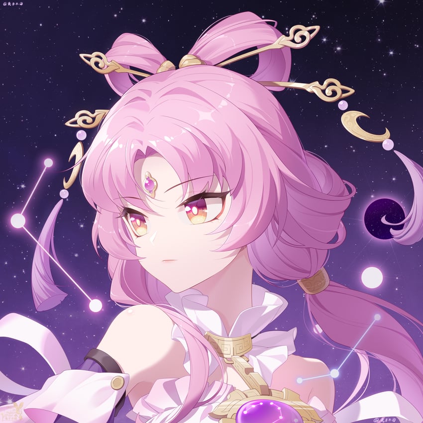 fu xuan (honkai and 1 more) drawn by tuzibukun