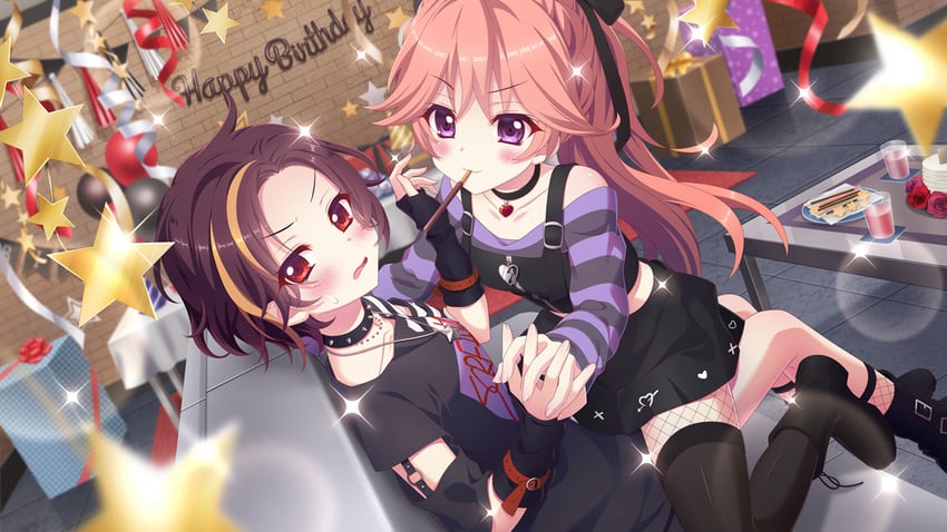 haeno akari and bandou mikuru (re:stage!) drawn by izumi_tsubasu