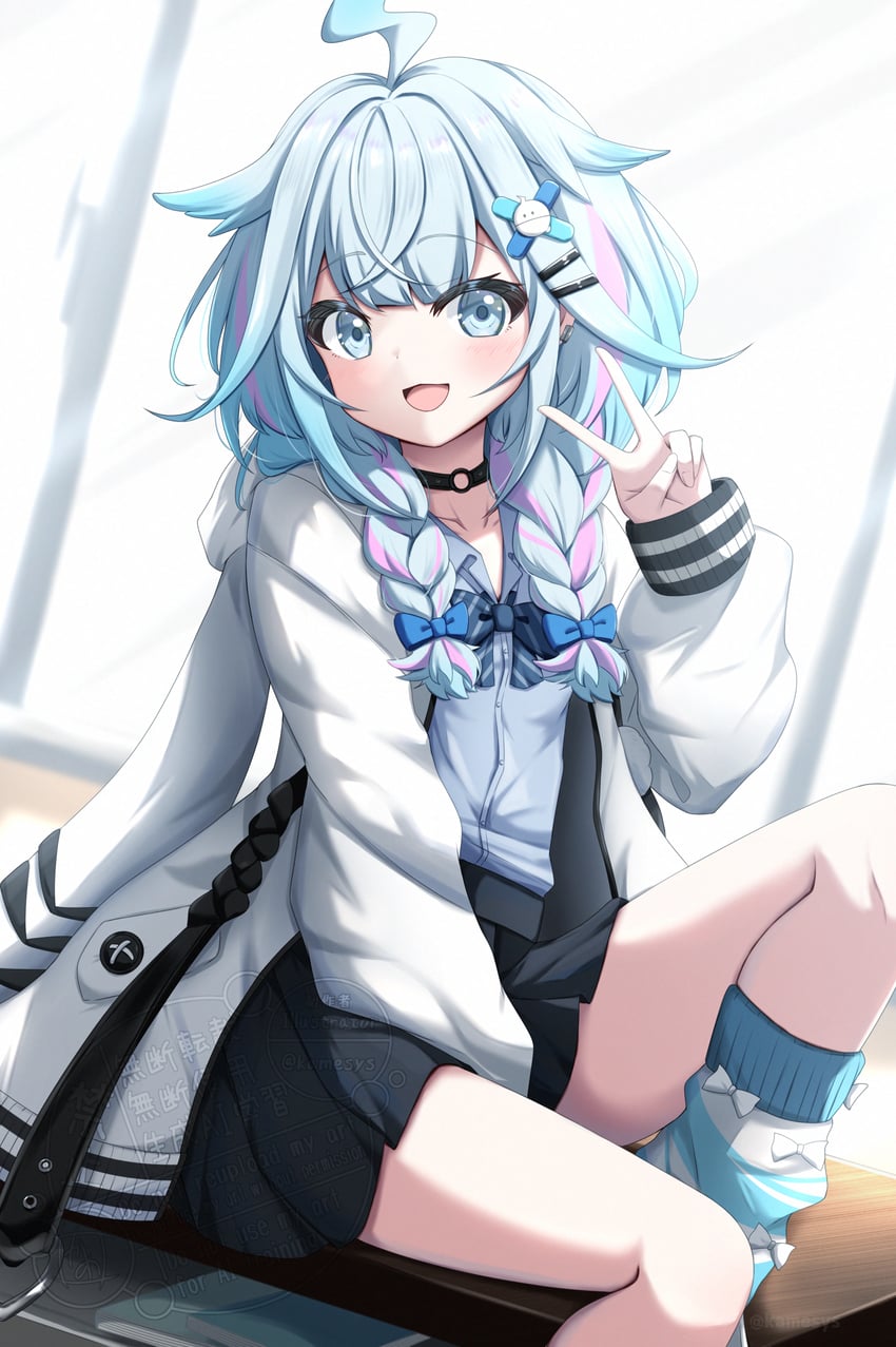 mizumiya su (hololive and 1 more) drawn by kamesys