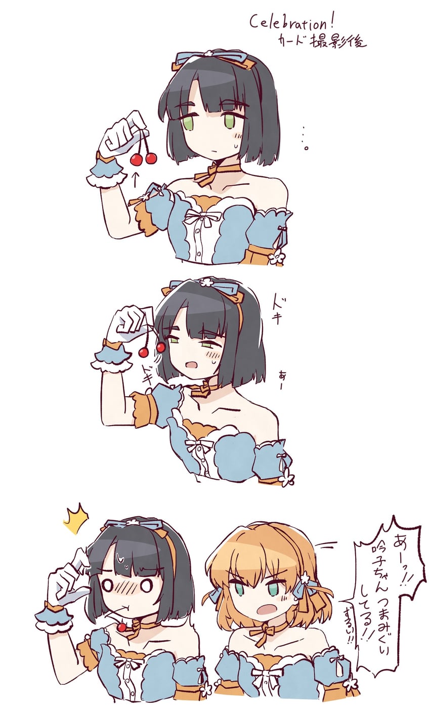 hinoshita kaho and momose ginko (love live! and 1 more) drawn by sio_pasta