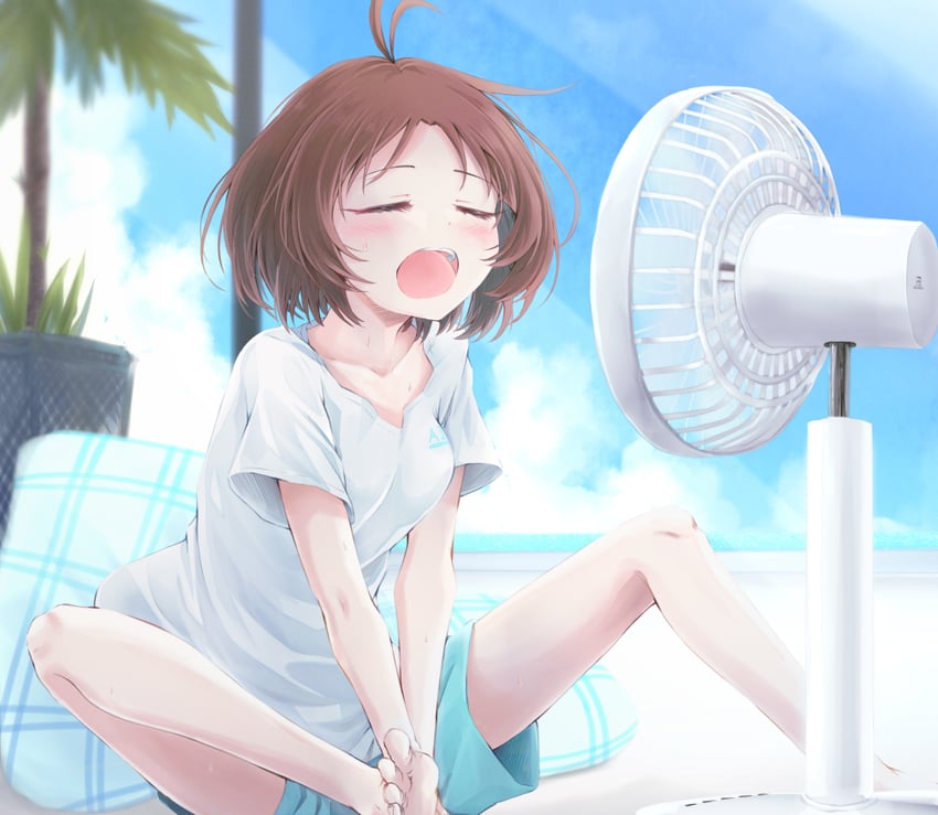 hidaka ai (idolmaster and 1 more) drawn by arigato_(rmskrtkdlqj)