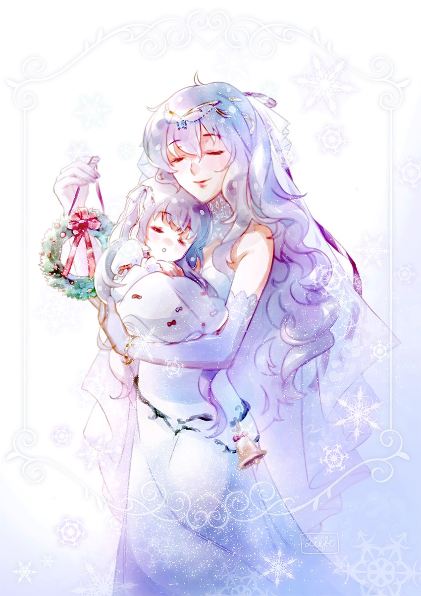 julia and deirdre (fire emblem and 1 more) drawn by liefe